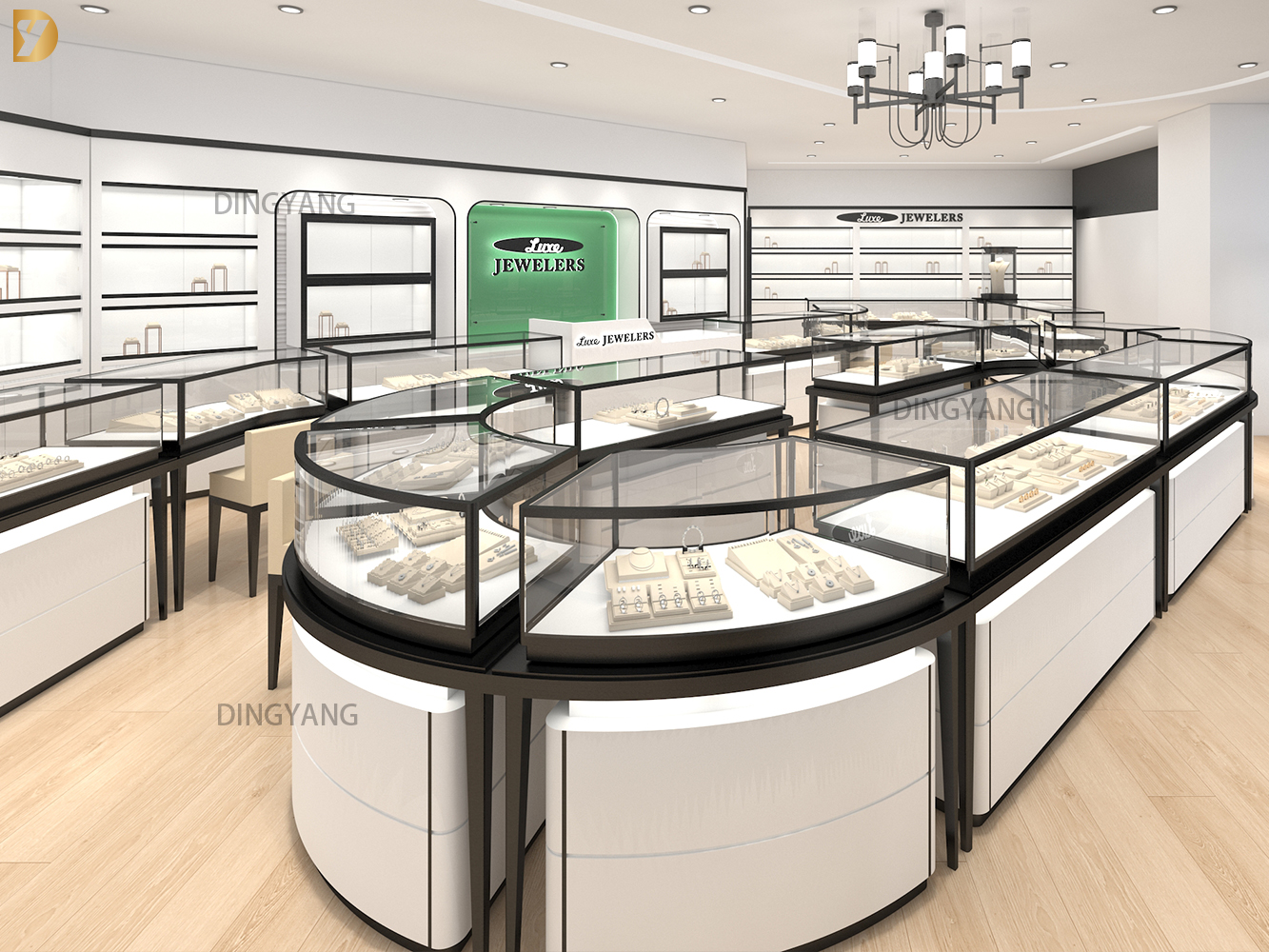 DINGYANG Jewelry Store Design and Production