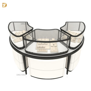 C-Shaped Circular Island Jewellery Display Counters (Copy)
